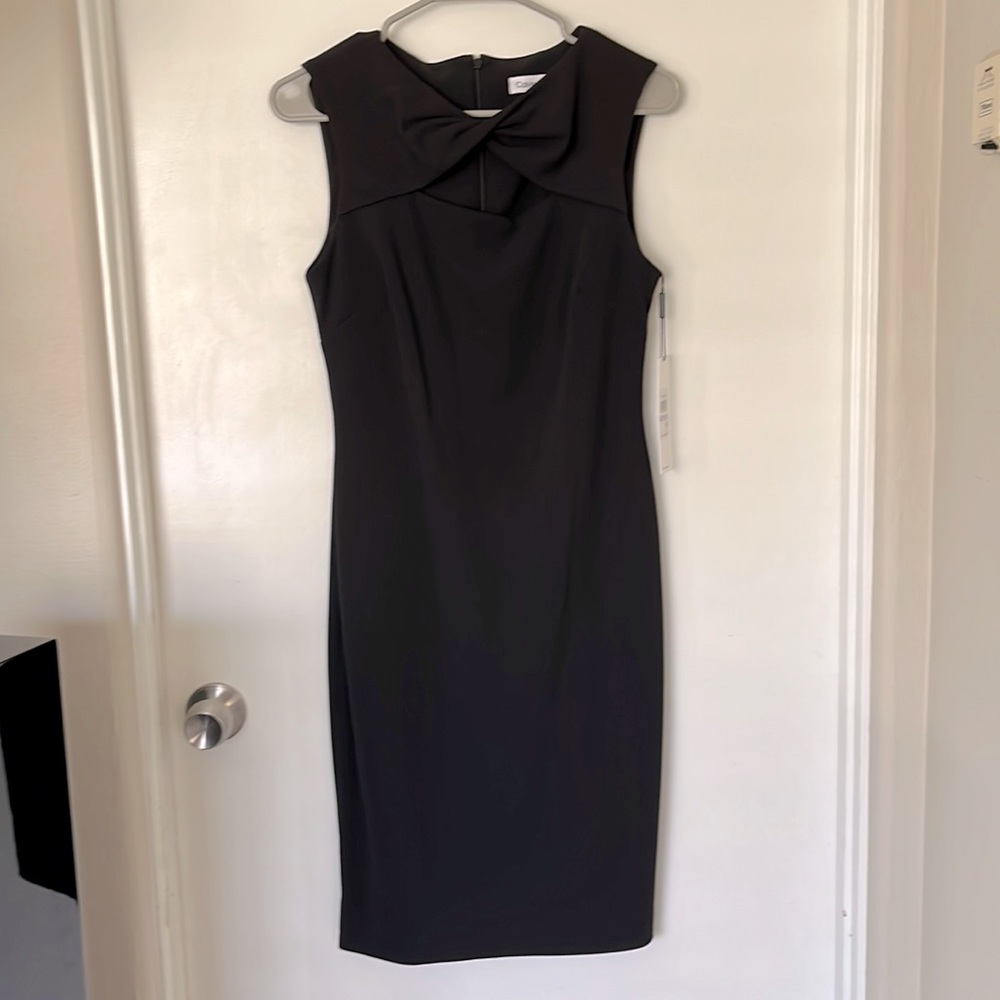 Nwt Calvin Klein black dress - Picture 1 of 5